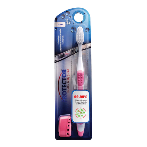 Protector® Antiviral & Antibacterial Toothbrush–Kids' Extra Soft Bristles